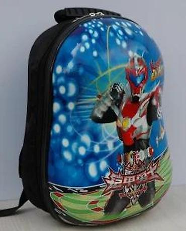Rančevi, torbe i koferi: Dečji ranac sa 3D motivom superheroja - Tvrđa 3D prednja strana sa — 12