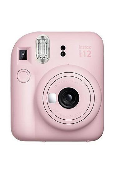 mini manqal: Fujifilm Instax mini 12 – kompakt instant fotoaparat, çəhrayı rəng — 1