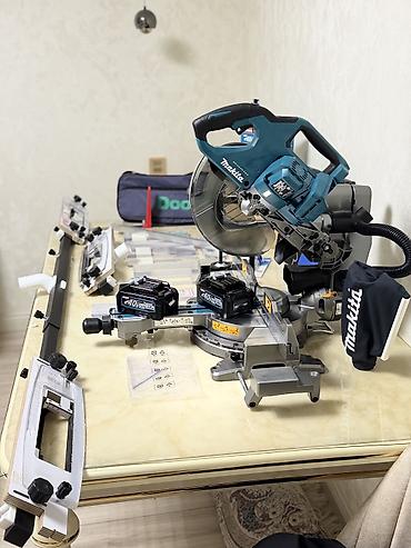 elektrikli mişar: Makita XGT 40V Max akkumulyatorlu sürüşdürülə bilən gön dərəcəli — 4