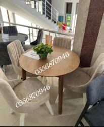 Masa və oturacaq dəstləri: Qonaq otağı üçün, Yeni, Açılmayan, Dördbucaq masa, 6 stul — 21