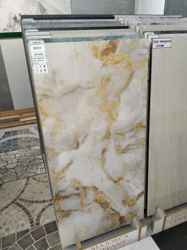aqlay daw: Keramoqranit plitə – model 8003 - Ölçü: 60x120 sm - Mənşə: Hindistan
