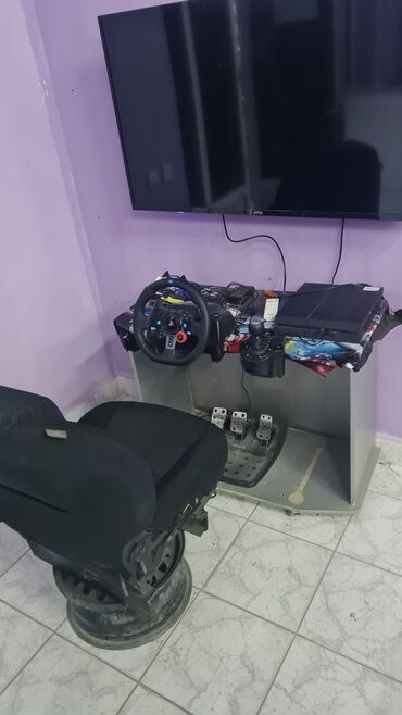 işlenmiş notebooklar: Playstation ilə rul dəsti g29 rul skors ilə birlikdə playstation 4