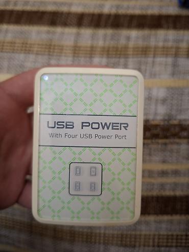 ipod touch: USB Power Adapter – 4 USB çıxışlı şarj cihazı - Model: CT46X-UN1 - — 1