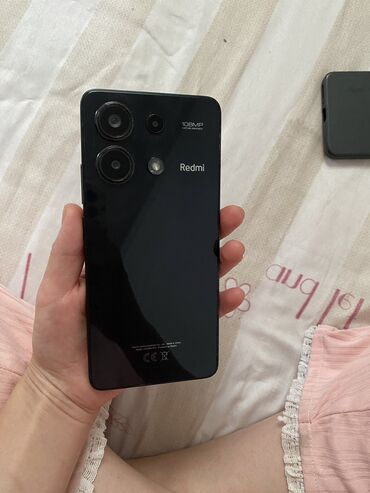телефоны в рассрочку ош: Redmi, Redmi Note 13 Pro, Колдонулган, 128 ГБ, түсү - Кара