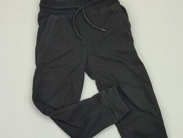 czarne trampki born2be: Spodnie dresowe, Primark, 4-5 lat, 110, stan - Zadowalający