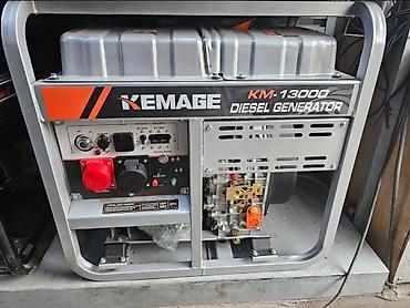 Генераторы: Дизельный генератор KEMAGE KM-13000 - Тип: дизельный электрогенератор — 1