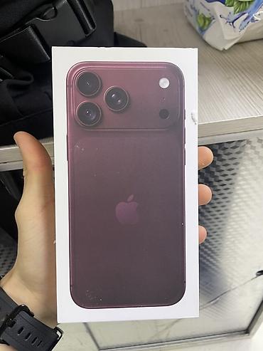 IPhone 18 Pro Max, 1 ТБ, цвет Burgundi (по маркировке на коробке)