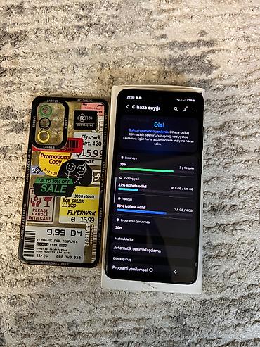 4g mifi modem satilir: Samsung Galaxy A52, 128 GB, rəng - Qara, Sensor, Face ID — 5