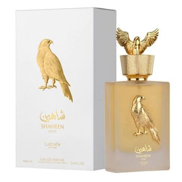 Lattafa Shaheen Gold 🦅 ✅ 100 ML ✅ Unisex (Həm qadınlar, həm də