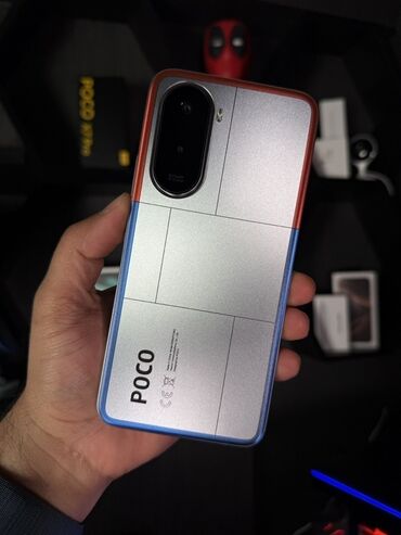 купить сотовый телефон: Poco M6, Жаңы, 128 ГБ, түсү - Күмүш, 2 SIM