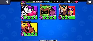 Digər aksesuarlar: Brawl Stars hesabı – geniş seçimli döyüşçülər və inkişaf etmiş — 10