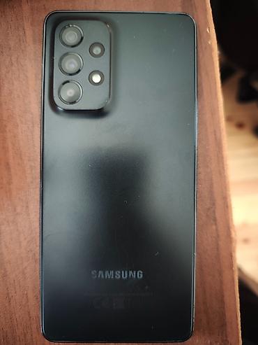 samsung qulaqlıq: Samsung Galaxy A53 5G, 128 GB, rəng - Qara, İki sim kartlı, Barmaq izi — 3