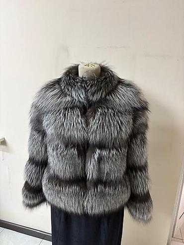 Шуба, Чернобурка, Короткая модель, M