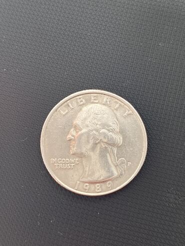 номера перевертыши купить: Монета Liberty quarter dollar 1989 (перевертыш)