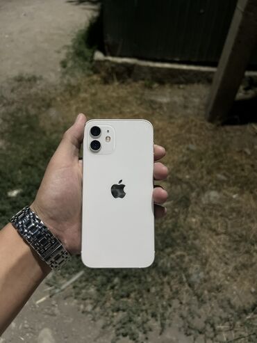 айфоны 7: IPhone 12, Б/у, 128 ГБ, Белый, Зарядное устройство, Защитное стекло, Чехол, 78 %