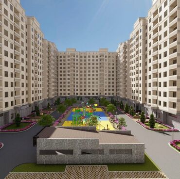 дом ош: Строится, 2 комнаты, 75 м²