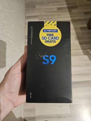 adapdr: Samsung Galaxy S9, 64 GB, rəng - Qızılı, Sensor