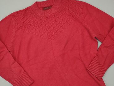 sukienki na wesele czerwone długie: Sweter, 3XL (EU 46), condition - Good