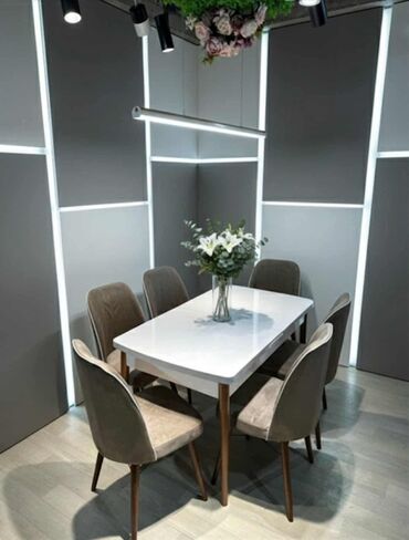 Setovi stolova i stolica: Trpezarijski set – sto sa 6 stolica Nalazi se u Krusevcu. Moze i nas — 6