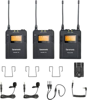 акустические системы dabs audio с микрофоном: UFH WIRELESS MICROPHONE UwMic9 Saramonik Микрофон Беспроводная