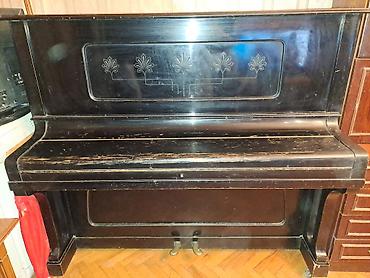 Musiqi alətləri: C.M. Schröder vertikal piano. Xüsusiyyətlər: - Brend/model: C.M — 2