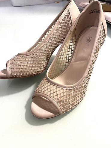 kineske patike: Elegantne ženske salonke – Catwalk - Model: peep-toe salonke sa — 4