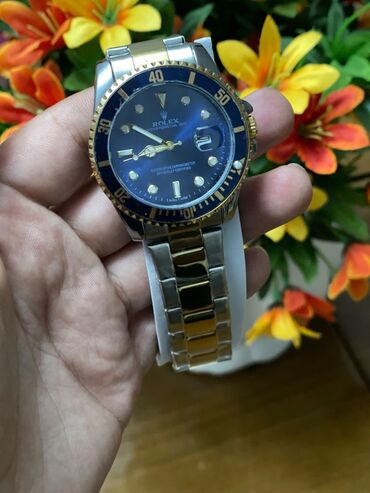 Qadın ayaqqabıları: Yeni, Qol saatı, Rolex, rəng - Göy