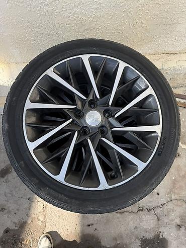 aeolus e70: Продаю диски с шинами от соната дн 8 235/45/18 шины в хорошем — 1