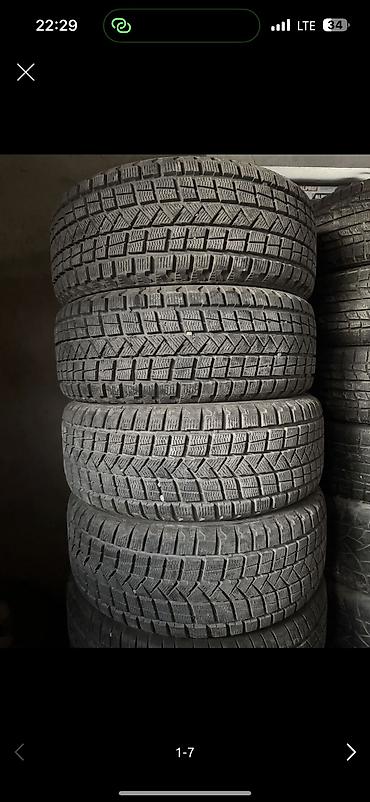 Шины 235 / 55 / R 18, Зима, Б/у, Комплект, Легковые, Китай, Firemax at lalafo.kg Шины 235 / 55 / R 18, Зима, Б/у, Комплект, Легковые, Китай, Firemax