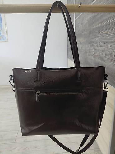 Классические сумки: Классическая сумка, Материал: Искусственная кожа, Множество карманов, Женские — 4