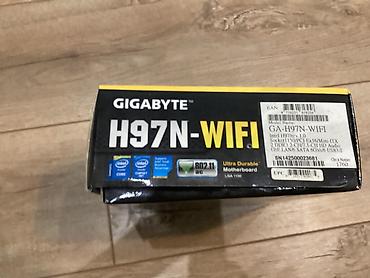 mini itx: 🔹 Gigabyte GA-H97N-WIFI Mini-ITX – 160 AZN Yeni vəziyyətdədir, yalnız — 1