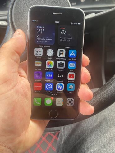 ikinci el ayfon 5: IPhone 6s, 32 ГБ, Space Gray, Отпечаток пальца