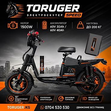 200: Электроскутеры TORUGER — мощные и проходимые модели для города и — 1