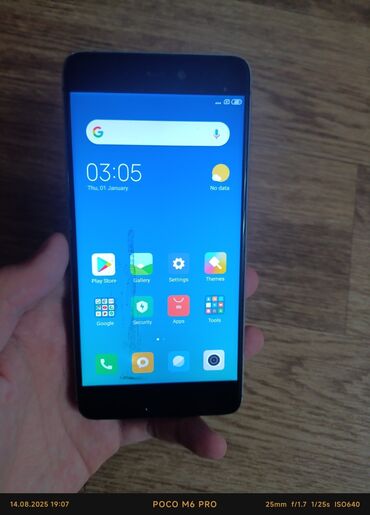 телефоны за 3500: Xiaomi, Mi5S, Б/у, 32 ГБ, цвет - Серый, В рассрочку, 2 SIM