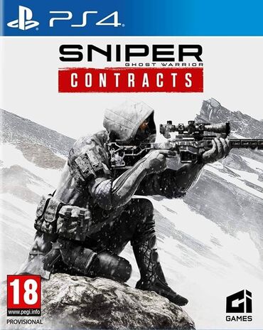 Oyun diskləri və kartricləri: Ps4 sniper ghost warrior contracts