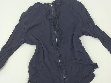 niebieska bluzki hiszpanki: Blouse, M (EU 38), condition - Very good