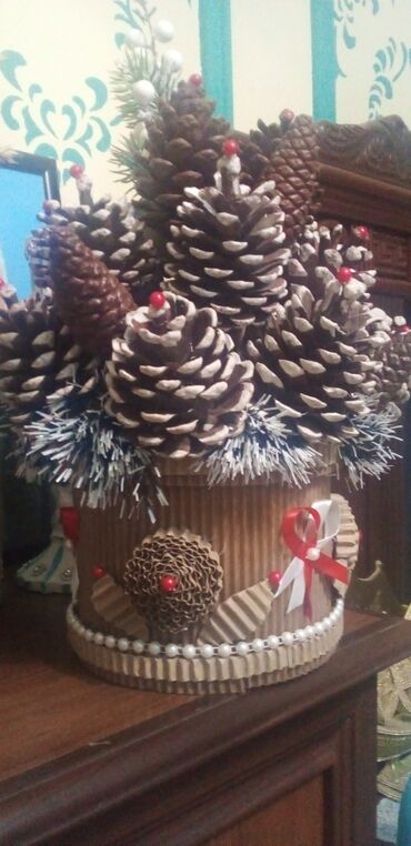 Yeni il oyuncaqları və bəzəkləri: Yeni il ücün əl işləri — 10