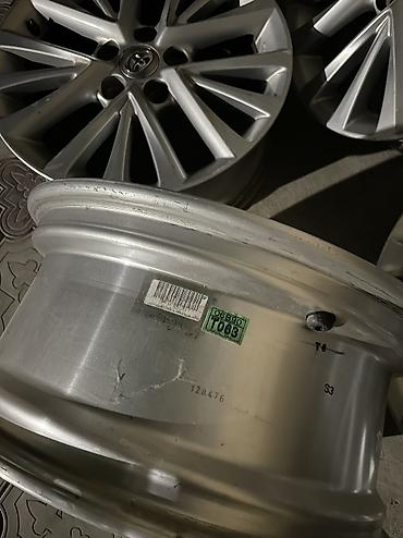 15 disk type 1: Литые Диски R 17 Toyota, Комплект, отверстий - 5, Б/у — 5