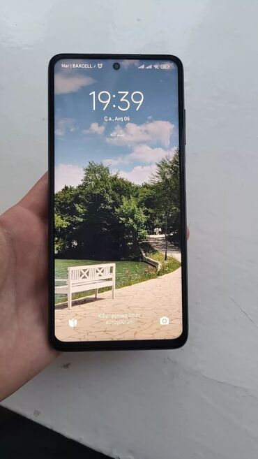 alcatel telefon: Poco X3 Pro, 256 GB, rəng - Boz, Barmaq izi, Face ID