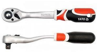 Ključevi: YATO reverzibilna racna 1/2" - Profesionalna racna sa četvrtastim — 8