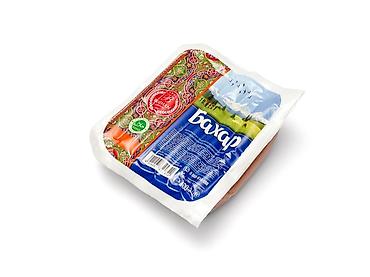 Сосиски «Бахар» очень вкусные, в упаковке по 12 шт (360гр) за 1 пачку