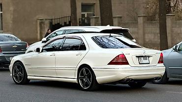x3 bmw: Mercedes-Benz S-class AMG: 2003 г., 5.5 л, Автомат, Бензин, Седан — 7