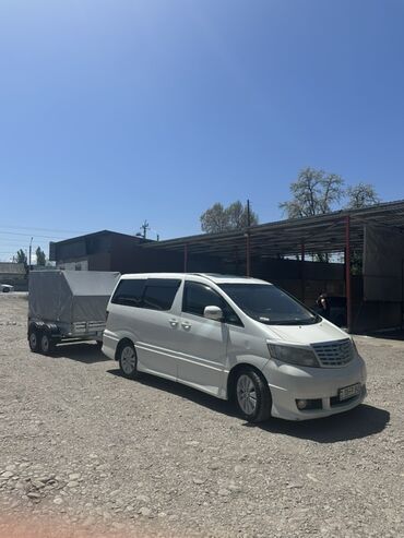 обмен на малалитрашку: Toyota Alphard: 2005 г., 3 л, Автоматические, Газ, Минивэн