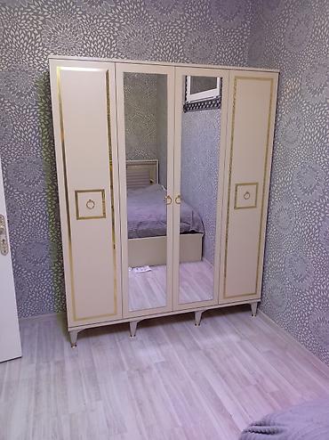 Ev və bağ: Yeni, 4 qapılı, Güzgülü, Ağ, Açılan, Düz dolab — 7