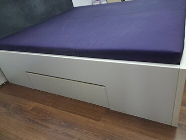 Kreveti: Bracni krevet pravljen kod stolara sa dusekom, zicano jezgro — 5