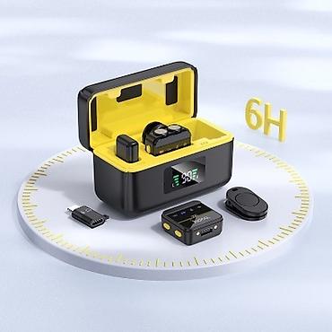Mikrofonlar: Yeni Simsiz (Bluetooth) Mikrofon Hoco, Rayonlara çatdırılma, Pulsuz çatdırılma, Ödənişli çatdırılma — 3