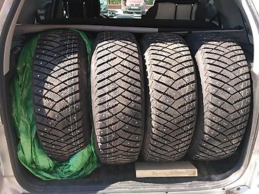 сапок авто: Шины 225 / 65 / R 17, Зимняя шипованная, Б/у, Комплект, Легковые, Германия, GoodYear — 4