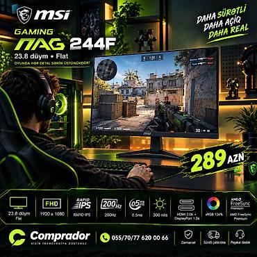 kür komputer: 🖥️ MSI Gaming MAG 244F – Performans və Dəqiqliyin Zirvəsində! Oyunda — 1