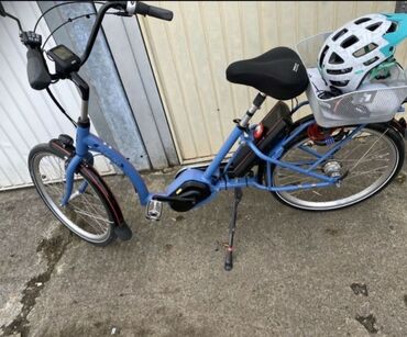 синий citroen: Продаю электро велосипед, производство Голландия. На полной зарядке