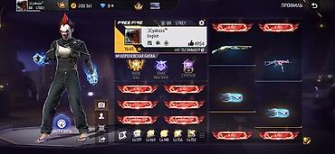 Другие комплектующие: Игровой аккаунт Free Fire Основные показатели: - Уровень профиля: 63 — 2